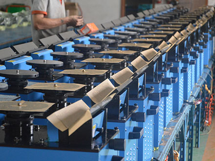 Compound chamfering machine production workshop